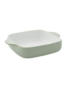 KitchenAid - Panadero cuadrado de gres vitrificado, 2 cuartos de galón, pistacho