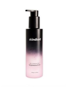 Skindion Gel Regenerativo Facial | Anti Manchas Cicatrices y Estrías | Con Ácido Hialurónico y Colágeno | Conductor de Microcorriente