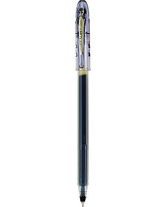 Pilot 13001 Super Gel Bolígrafo, Tinta Gel, Punto Fino 0.7 mm, Caja de 1 Docena, color Negro