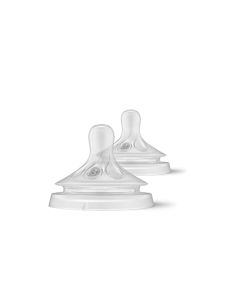 Philips Avent SCY963/02 - Pezón de respuesta natural 3, 1M+, paquete de 2