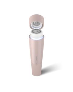 Philips Depiladora de vello facial, Series 5000, con espejo y luz LED, BRR454/00