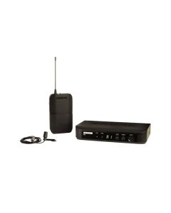 Shure BLX14/CVL UHF Sistema de micrófono inalámbrico, perfecto para entrevistas, presentaciones, teatro, duración de batería de 14 horas, rango de 300 pies, incluye micrófono CVL Lavalier, receptor de