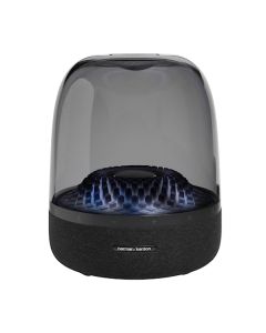 Harman Kardon Aura Studio 4, Bocina Inalámbrica Bluetooth, 100W de Potencia, Efecto de Luz Ondulado, Materiales Reciclados - Negro