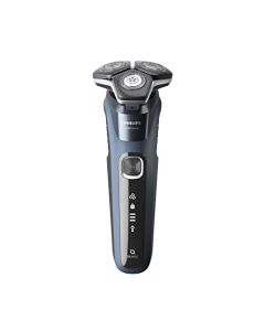 Philips Series 5000 Afeitadora Eléctrica en húmedo y seco con tecnología SkinIQ, con cepillo de limpieza y bolsa de almacenamiento S5880/20