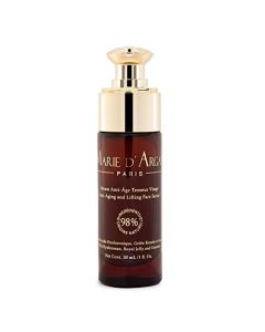 Sérum Tensor Antiedad para Rostro Marie d'Argan, con Jalea Real y Ácido Hialurónico, Antiedad, Antiarrugas, Reafirmante, Textura Ligera, Todo Tipo de Piel