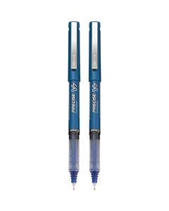 Pilot 25011 Precise V7 Bolígrafo, Tinta Líquida, Blister de 2 Piezas, color Azul