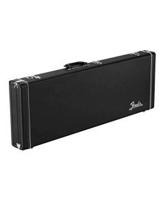 Fender Classic Series - Funda de madera, Stratocaster/Telecaster, color negro