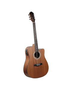 Guitarra Electroacústica La Sevillana tipo texana TX-100CEQ MS