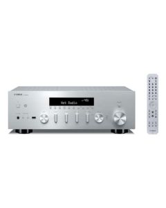 Yamaha Audio R-N600A Receptor de Red con transmisión, Phono y DAC Integrado, Plata
