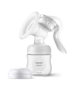 Philips Avent SCF430/03 - Extractor de leche manual de fácil bombeo con tecnología de movimiento natural