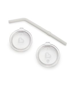 Munchkin Sippy and Straw Lids for Miracle 360 Cups, 3 Piece Set