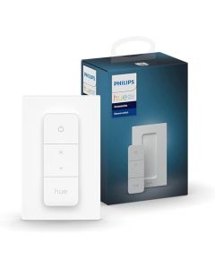 Philips Hue Interruptor de atenuación inalámbrico inteligente V2 (sin instalación, exclusivo para Philips Hue Lights) para iluminación interior del hogar, sala de estar, recámara