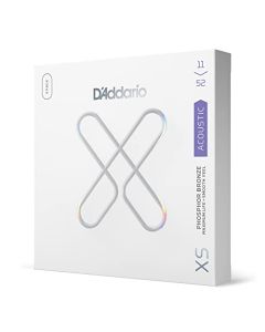 D'Addario Cuerdas de guitarra XSAPB1152-3P con revestimiento de bronce fósforo XSAPB1152-3P - Para guitarras de 6 cuerdas - Luz personalizada 11-52, paquete de 3