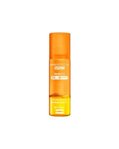 ISDIN Fotoprotector HydroOil SPF 30 - Protector solar corporal bifásico que protege y broncea la piel, 200 ml