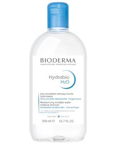 Bioderma Hydrabio H2O solución de eliminación de agua micelar, limpieza y maquillaje., 16.7 Fl. Oz (Pack of 1)