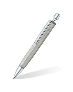 STAEDTLER 441CONB2-9 - Bolígrafo retráctil para hormigón de alta calidad, ancho de línea media, color gris (paquete de 1)