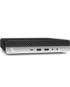 HP EliteDesk 800 G5 Mini PC de negocios mini, Intel Hexa-Core i5-9500T hasta 3,70 GHz, 16 GB DDR4 RAM, 256 GB NVMe SSD, WiFi 6, Bluetooth 5.1, HDMI, DisplayPort, Win 11 Pro 64 bits (reacondicionado)