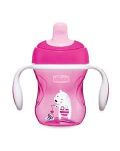 Chicco Biberon Training Cup para Niña, 6 Meses+, modelos aleatorios