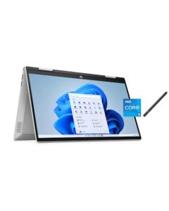 HP Laptop convertible FHD Pavilion x360 de 14 pulgadas | Procesador Intel Core i5-1235U | Gráficos Intel Iris Xe | Lector de huellas dactilares | 8 GB RAM | SSD de 256 GB | Windows 11 Home | Paquete