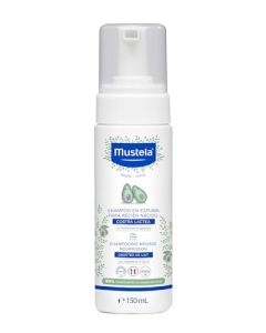Mustela Shampoo En Espuma Para Recién Nacidos Para Piel Normal, 150 ml
