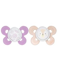 CHICCO, Set de Chupón para Bebé PhysioForma Comfort, 6 a 16 meses, Color Rosa