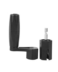 Enrollador de cuerda de guitarra, 2 en 1 Enrollador de cuerda de guitarra Pasador de puente Extractor de clavijas Destornillador Broca para folk, eléctrica, guitarra clásica, bajo, ukelele accesorios de juego