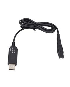 Cable Cargador De Afeitadora Eléctrica 15V Para Hq8505, Ajuste De Cable De Carga Usb Para Recortadora De Barba Profesional