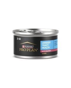 Purina Pro Plan Wet Cat Food, Focus, Adult Urinary Tract Health Wild Salmon Entree, 3-Ounce Can, Pack of 24
