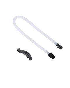 22.4 pulgadas de largo Tubo de plástico Melodica Pianica Tubo de Melodica largo y flexible con una boquilla Melodica negra
