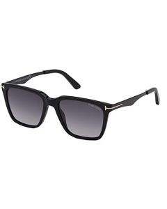 Tom Ford GARRETT FT 0862 - Gafas de sol para hombre, color negro y gris