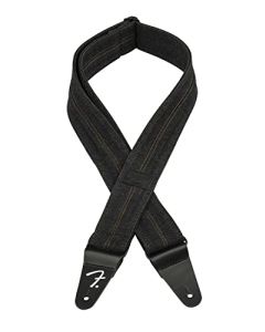 Fender Wrangler - Correa de guitarra de mezclilla remachada