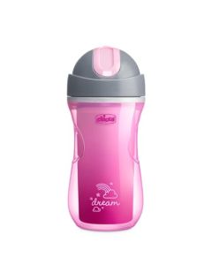 CHICCO, Vaso Entrenador Sport, 14m+, Color Rosa