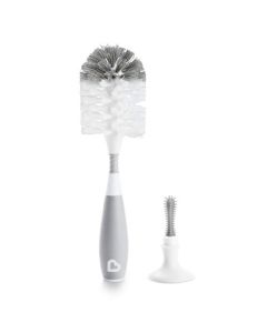 Munchkin® Bristle™ - cepillo para polvo para botellas, color gris