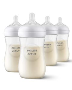 Philips Avent Biberones Natural Response, 4 biberones 9 oz/260 ml, 6003834