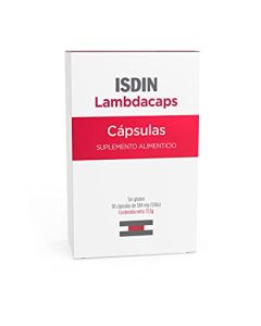 ISDIN Suplemento Alimenticio Lambdacaps 30 Cápsulas