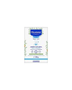 Mustela Jabón Natural, Piel Normal, Facial y Corporal, 100g