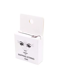 Littryee Cadena de mapeo de Cejas - Herramienta de Tinte de Cejas preentintadas,Suministros cosméticos Herramienta de Tinte de Cejas para Uso Profesional y Principiantes en el hogar