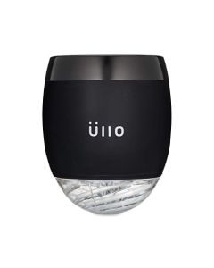 Ullo Chill Purificador, aireador y enfriador de vino con 4 filtros selectivos de sulfito Elimina las histaminas y los sulfitos, restaura el sabor, airea y enfría con vino purificado Ullo.