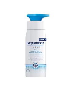 Bepanthen Derma Crema Corporal, Crema Hidratante Restauradora de Uso Diário para Piel Seca y Sensible, 400ml