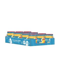 Gerber, Papilla GERBER Etapa 3 Frutas Mixtas, 170 gr, Paquete de 12
