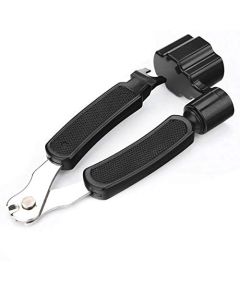 Guitarra accesorios, TYC Encordador y Enrollador de cuerdas para guitarra, Incluye Clippers, Extractor de clavijas, Encordador de clavijas, Herramienta 3 EN 1 para la mayoría de instrumentos de cuerda
