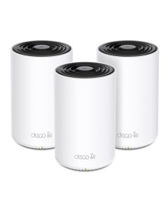 TP-Link Deco AXE4900 - Sistema WiFi de Malla 6E WiFi de Triple Banda (Deco XE70 Pro) | Puertos WAN/LAN de 2.5G | Wi-Fi de 4.9 Gbps | 7.200 Sq. Ft Coverage | Conecta hasta 200 Dispositivos | Nueva