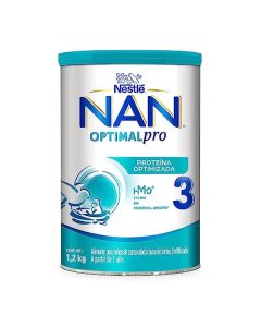 Nestlé Baby & Me - NAN - Fórmula Infantil NAN 3 Optimal Pro, 1 a 2 Años, 1.2kg