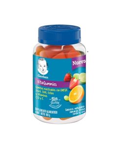 Suplemento Alimenticio Gerber Vitagummies Gomitas Masticables Frasco 180g