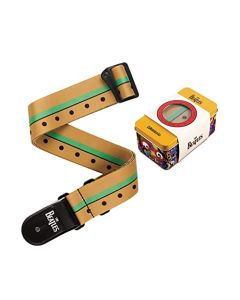 D'Addario Accessories Beatles Guitar Strap - Electric Guitar Strap, Acoustic Guitar Strap, Acoustic Electric Guitar Strap & Bass Guitar Strap - Yellow Submarine 50th Anniversary - George