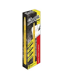 Marcador de cera amarillo Sharpie 12 piezas
