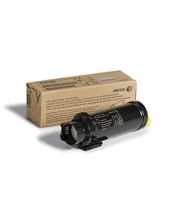 Cartucho original de tóner Xerox 106R03487, compatible con Phaser 6510 y WorkCentre 6515, 2,400 impresiones, amarillo, color Amarillo, paquete de 1