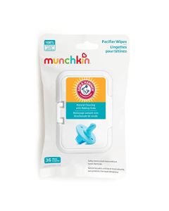 Munchkin Paquete Arm & Hammer de 36 toallitas para chupete, blanco