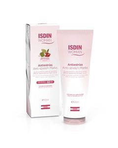 ISDIN Woman Antiestrías Crema para Prevenir y Atenuar las Estrías (embarazadas, deportistas, dietas, adolescentes) - 250 ml