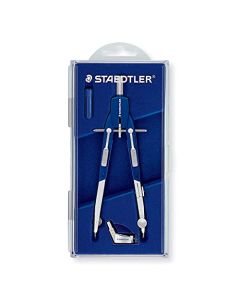Staedtler Comfort - Juego de 2 brújula de metal de ajuste rápido de 6 pulgadas, 552 01
